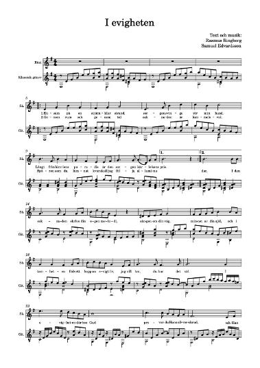 Förhandsbild: I evigheten – piano